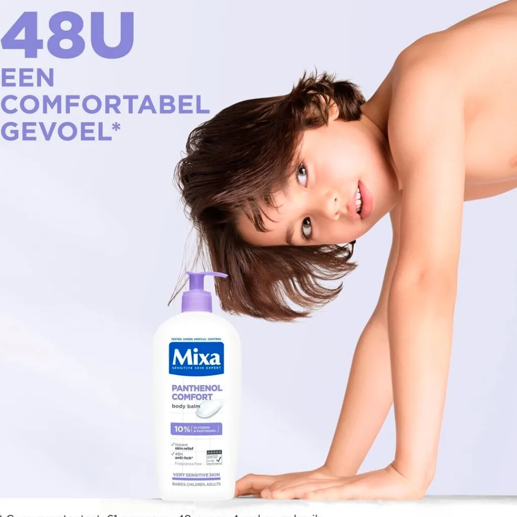 Mixa Baby Huidverzorging|Bodylotion>Panthenol Comfort Kalmerende Bodylotion