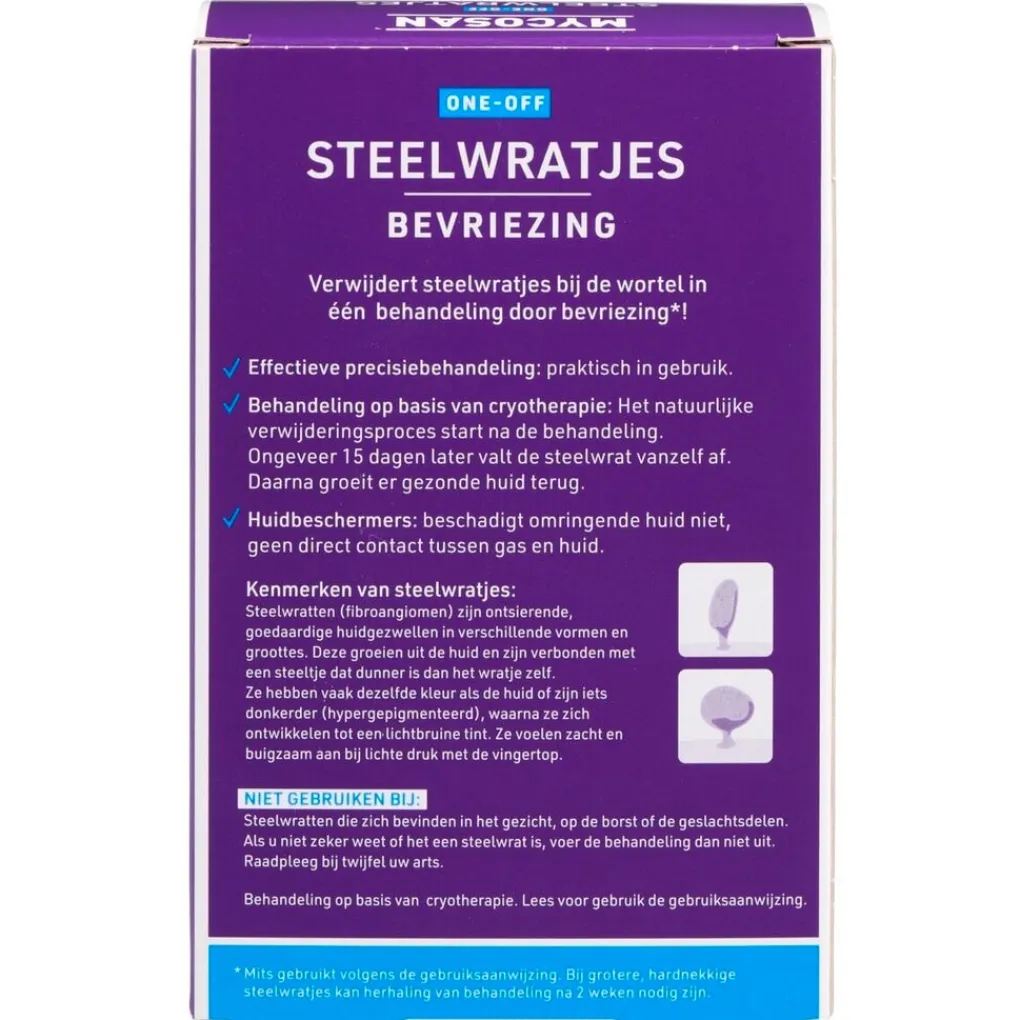 Mycosan Huidbehandeling>Steelwrattenbevriezing
