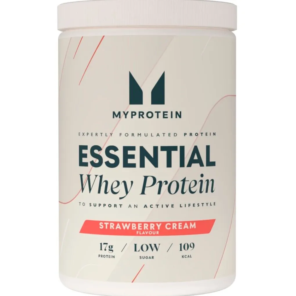 Myprotein Proteïne (Eiwit) Poeders>Essential Strawberry Cream Whey Protein
