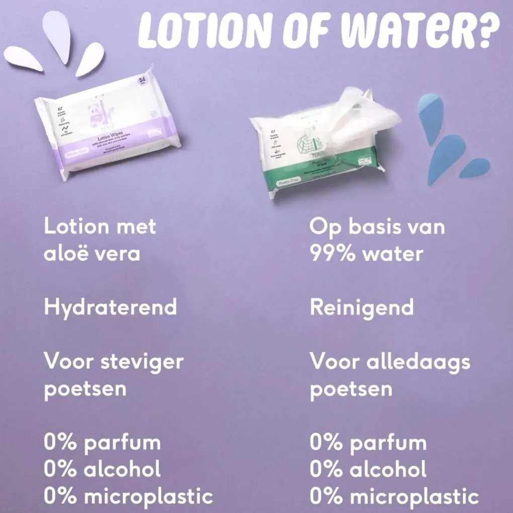 Naïf Billendoekjes>Baby & Kids Lotion babydoekjes