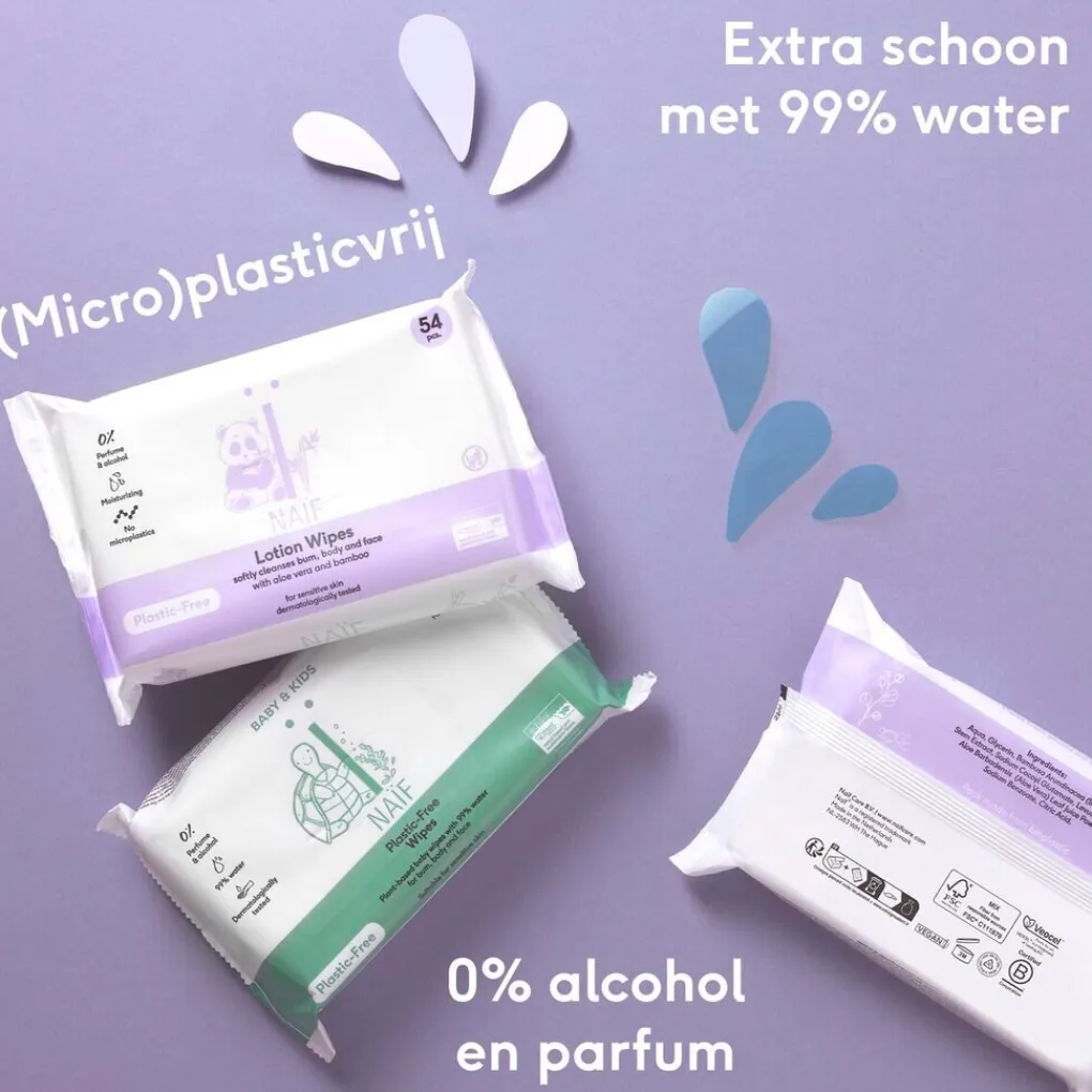 Naïf Billendoekjes>Baby & Kids Lotion babydoekjes