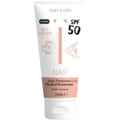 Naïf Baby Zonnebrand|Zonnebrand>Baby & Kids SPF50 Mineral Sunscreen Zonnebrandcrème