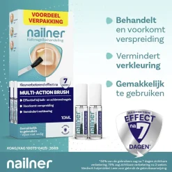 Nailner Kalknagels>Multi-Action 2-in-1 Kalknagelkwastje