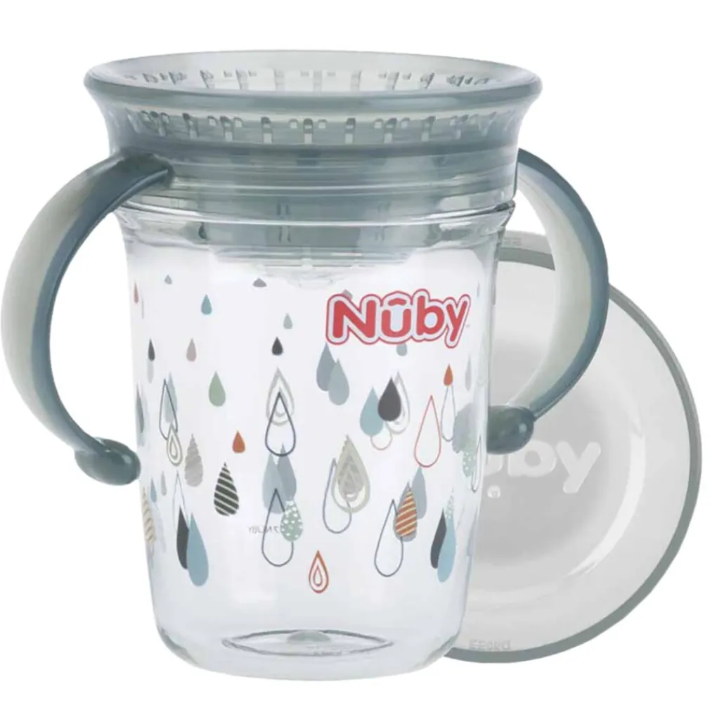 Nuby Drinkbeker>Nûby 6+M 360° Wonder Cup met Handvatten