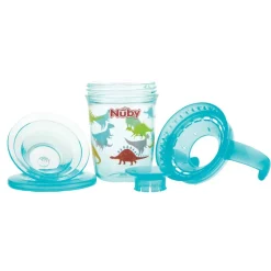 Nuby Drinkbeker>Nûby 6+M 360° Wonder Cup met Handvatten