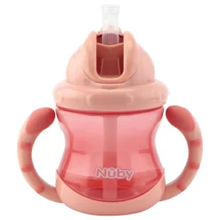 Nuby Drinkbeker>Nûby 12+M Flip-It Beker Met Handvatten