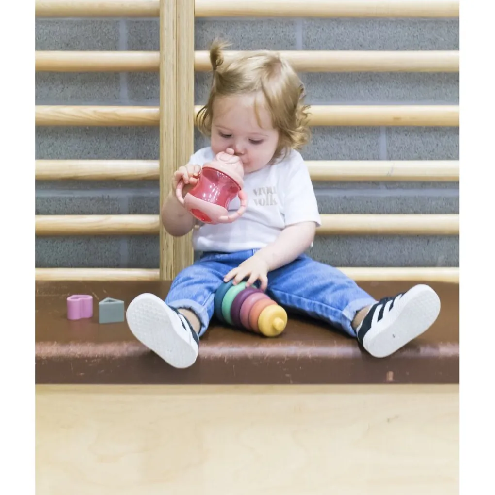 Nuby Drinkbeker>Nûby 12+M Flip-It Beker Met Handvatten