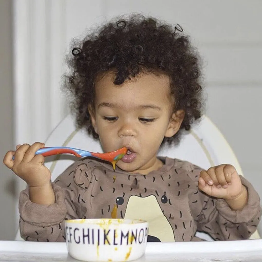 Nuby Kinderservies>Nûby 6+M Voedingslepeltjes met Lange Handgreep