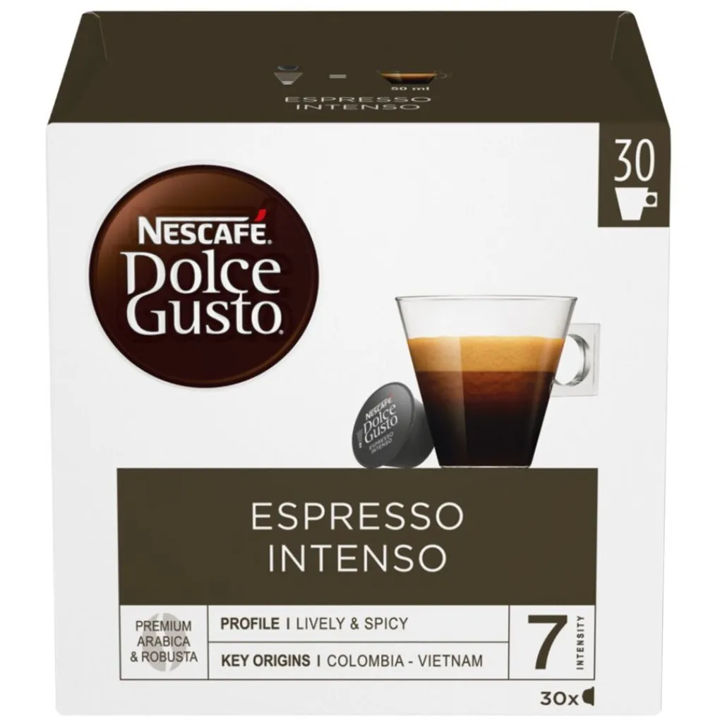 Nescafe Koffie>Nescafé Dolce Gusto Espresso Intenso Koffiecups