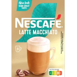 Nescafe Koffie>Nescafé Latte Macchiato Oploskoffie