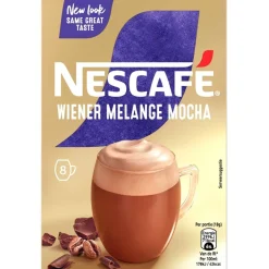 Nescafe Koffie>Nescafé Wiener Melange Mocha Oploskoffie