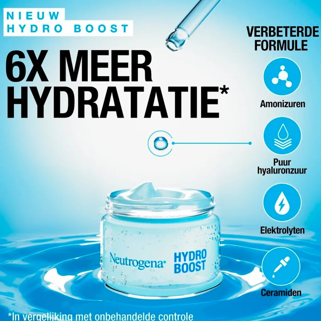 Neutrogena Dermacare|Dagcreme>Hydro Boost Aqua Dag- en Nachtcrème