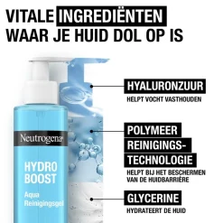 Neutrogena Dermacare|Gezichtsreiniging>Hydro Boost Aqua Reinigingsgel