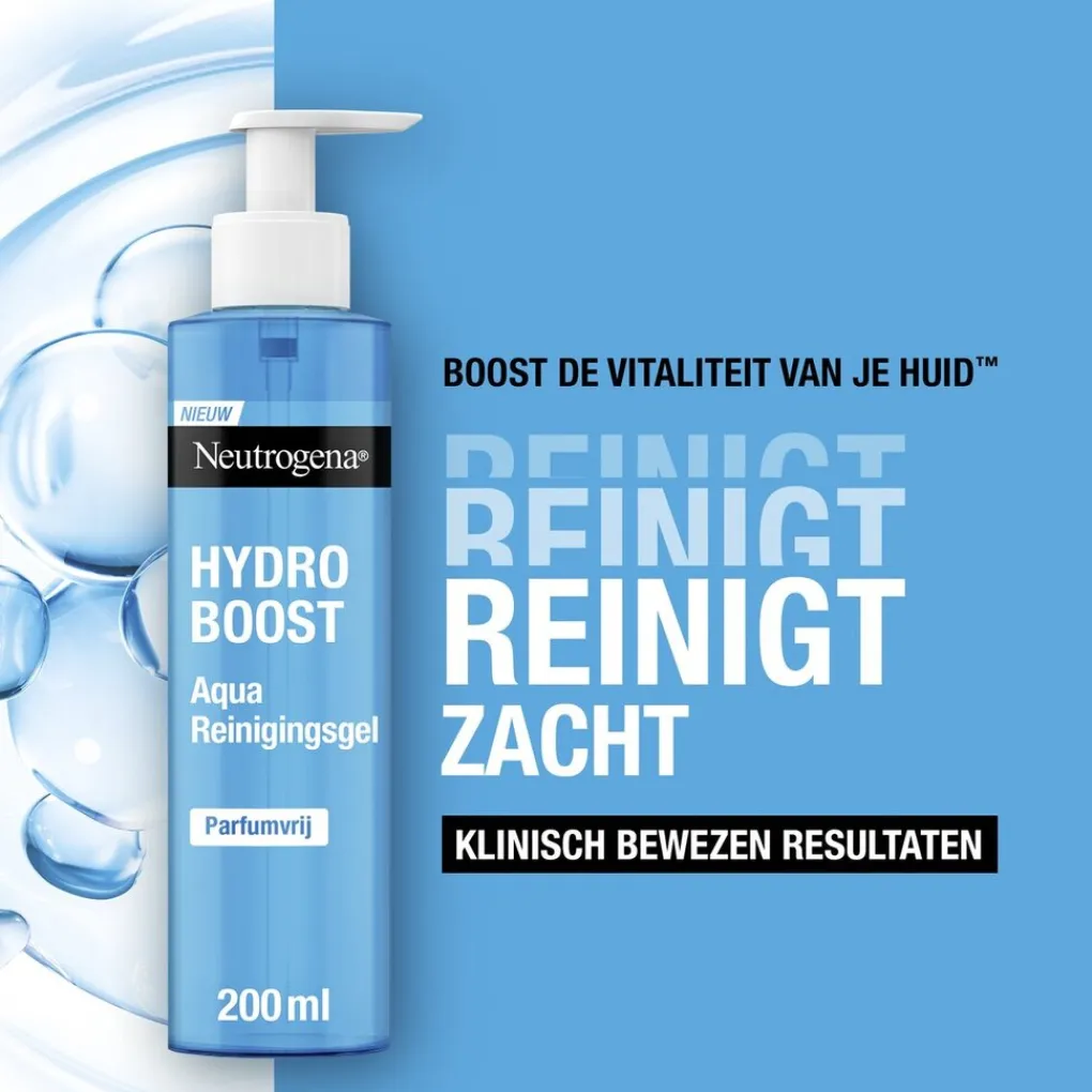 Neutrogena Dermacare|Gezichtsreiniging>Hydro Boost Aqua Reinigingsgel