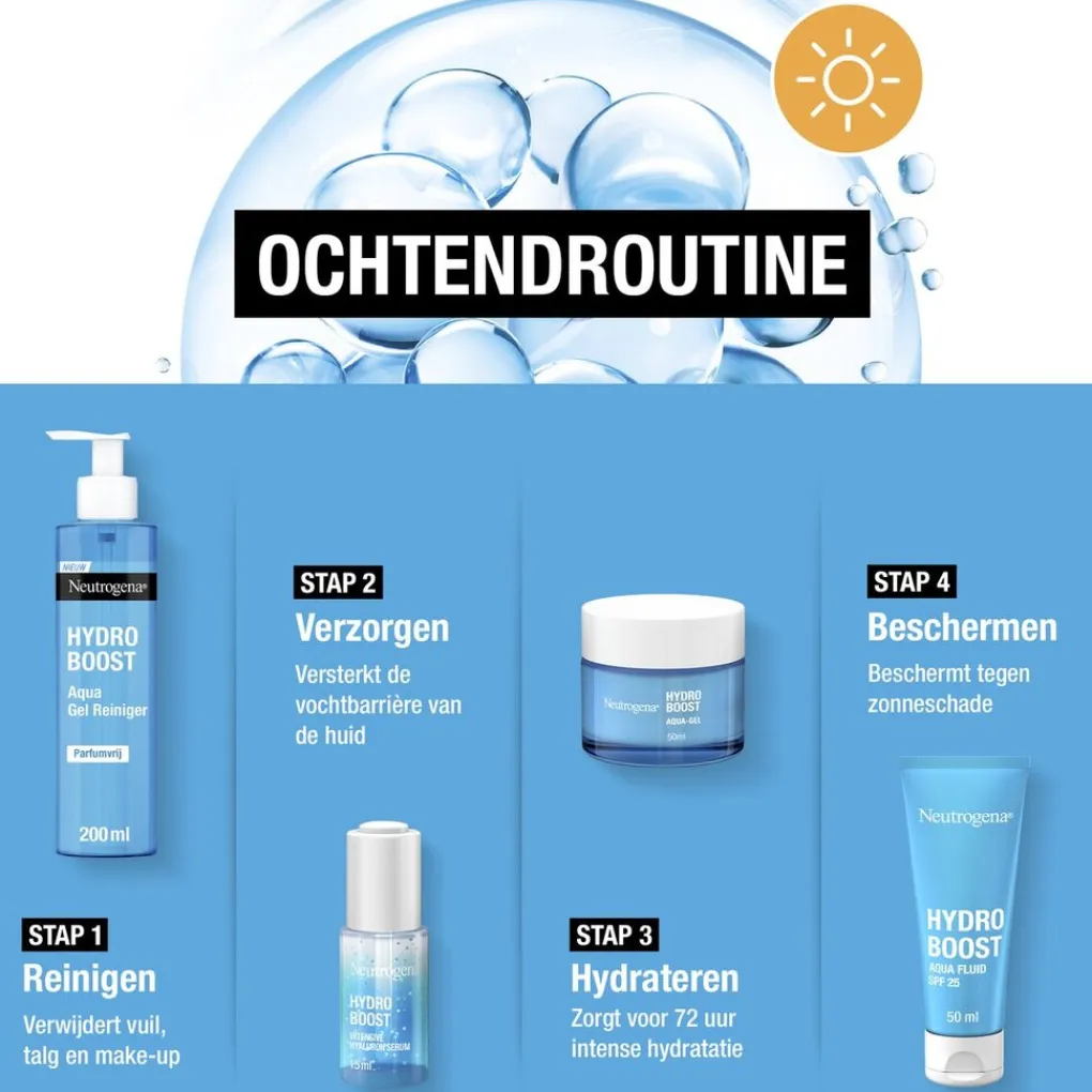 Neutrogena Dermacare|Gezichtsreiniging>Hydro Boost Aqua Reinigingsgel