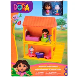Dora Speelfiguren En Speelsets>Nickelodeon Regenwoudhuis met en Boots Figuren