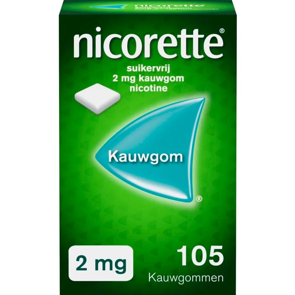 Nicorette Stoppen Met Roken>Classic 2mg Suikervrije Kauwgom
