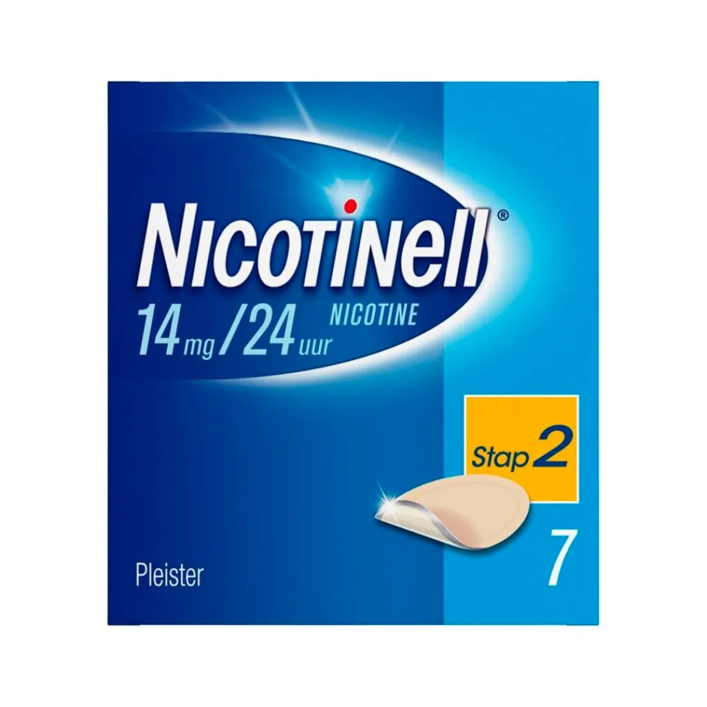 Nicotinell Stoppen Met Roken>14mg/24u Pleisters