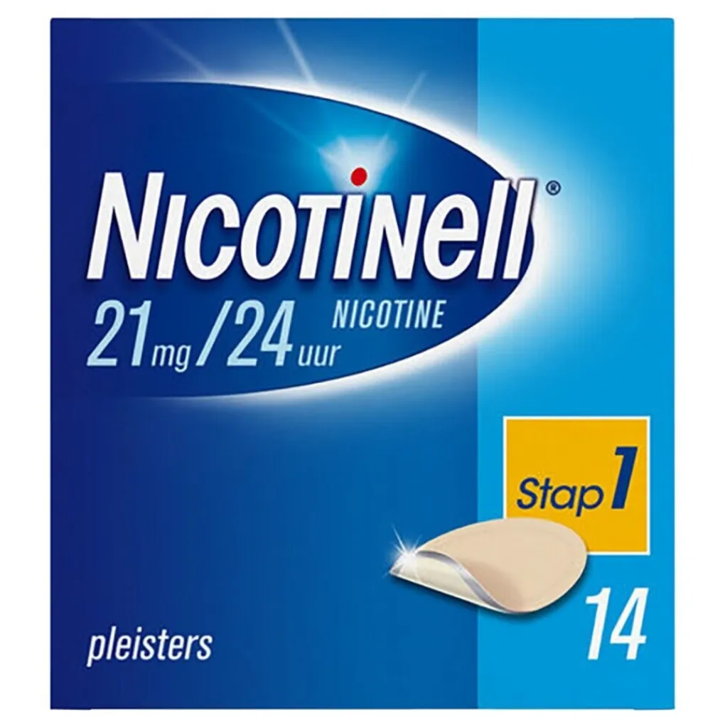 Nicotinell Stoppen Met Roken>21mg/24u Pleisters