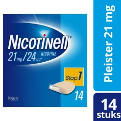 Nicotinell Stoppen Met Roken>21mg/24u Pleisters