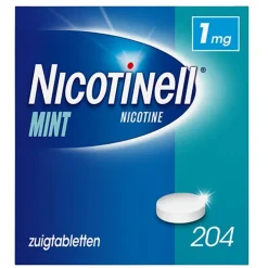 Nicotinell Stoppen Met Roken>Mint 1mg Zuigtabletten