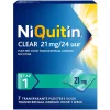 Niquitin Stoppen Met Roken>Clear Pleister Stap 1 - 21 mg - Nicotinepleister