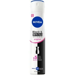 Nivea Deospray>Black & White Invisible Original Antitranspirant Spray
