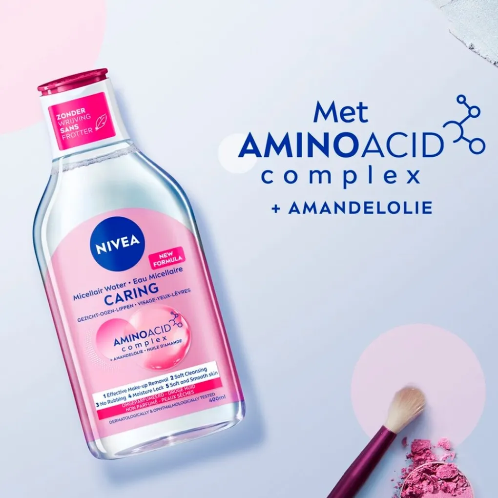 Nivea Skincare Gezichtsreiniging>NIVEA Caring Micellair Water