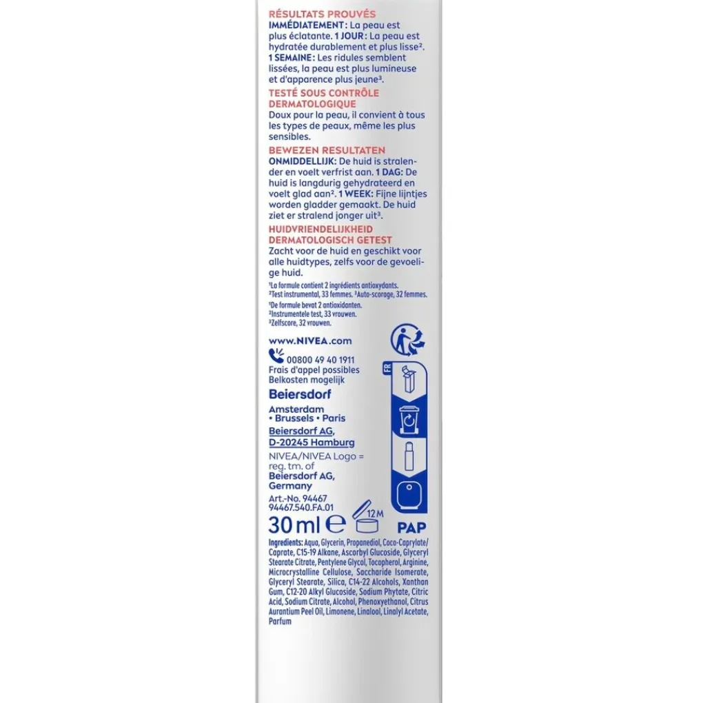 Nivea Skincare Serum>NIVEA Cellular Expert Filler Vitamine C Radiance Renewing Serum