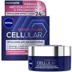 Nivea Skincare Nachtcreme>NIVEA Cellular Expert Filler Anti-Age Nachtcrème