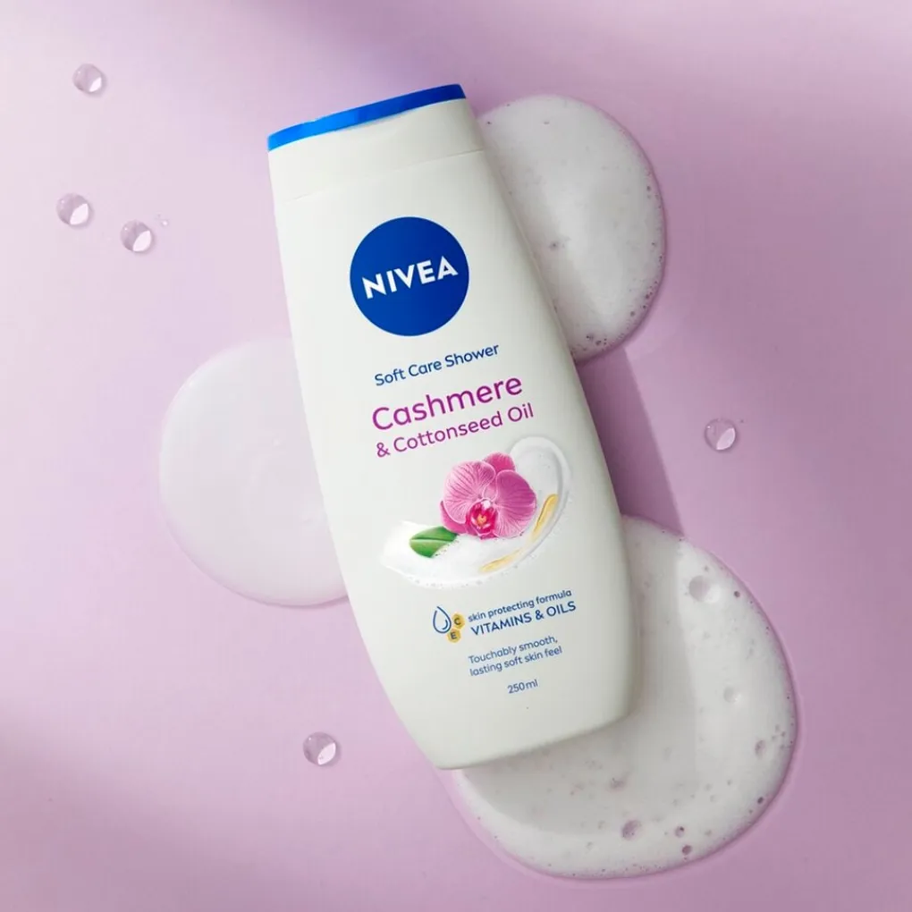Nivea Douchecrème>Crème Soft Cashmere & Cottonseed Oil Douchecrème