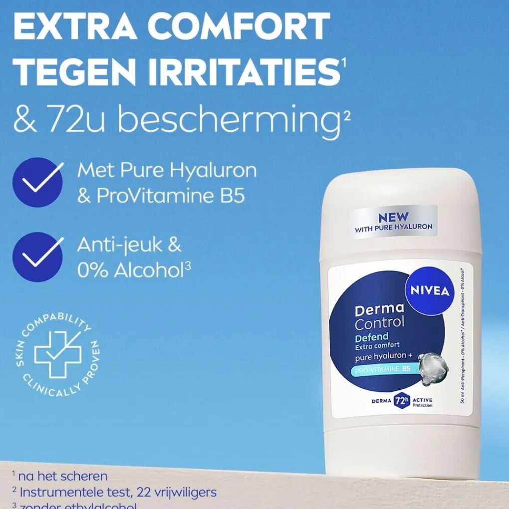 Nivea Deostick>Derma Control Defend Antitranspirant Stick