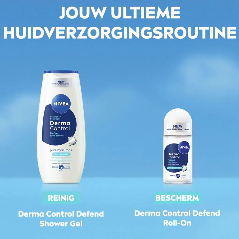 Nivea Deoroller>Derma Control Defend Antitranspirant Roller