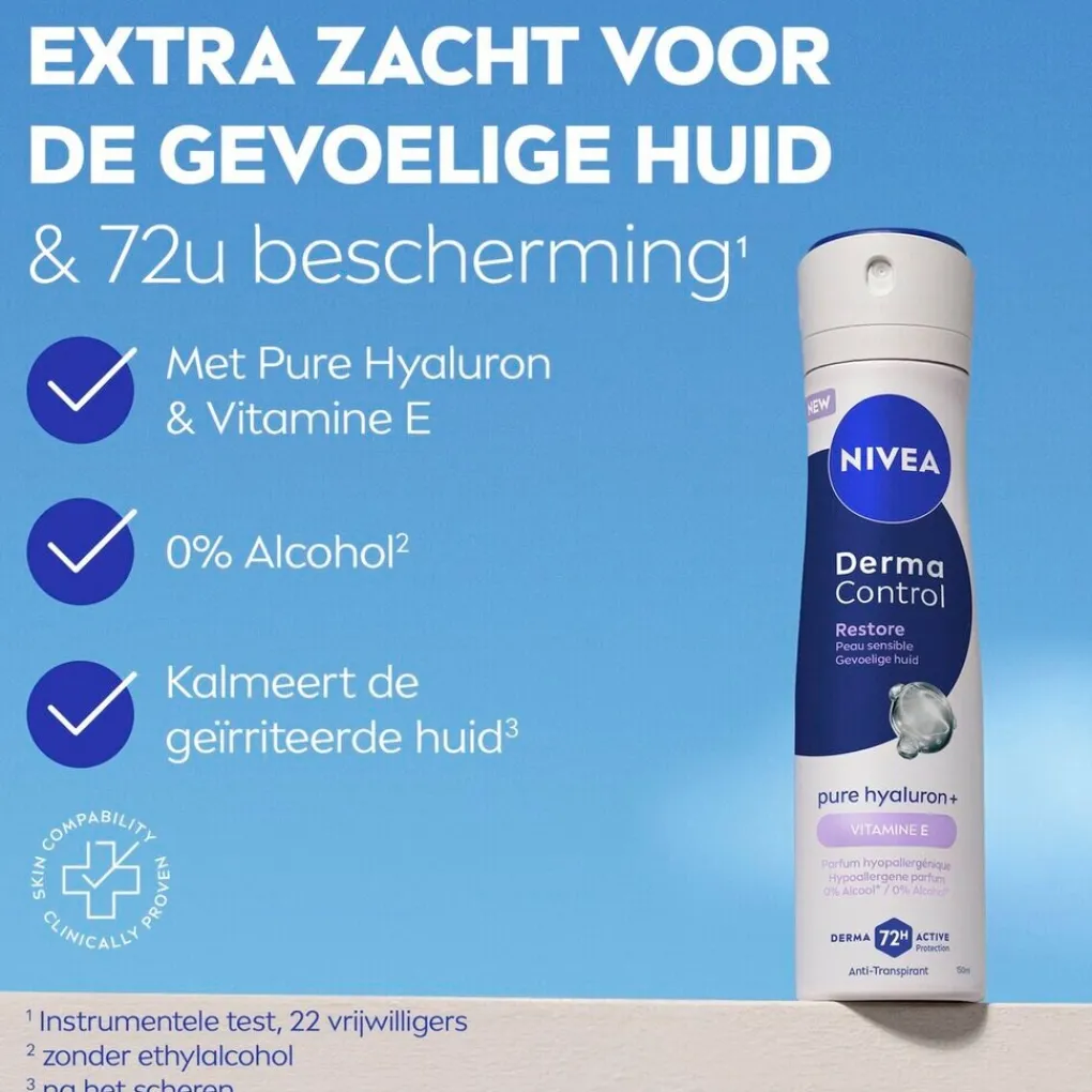 Nivea Deospray>Derma Control Restore Antitranspirant Spray