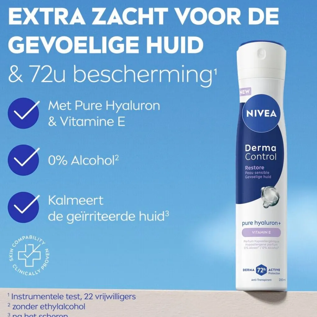 Nivea Deospray>Derma Control Restore Antitranspirant Spray