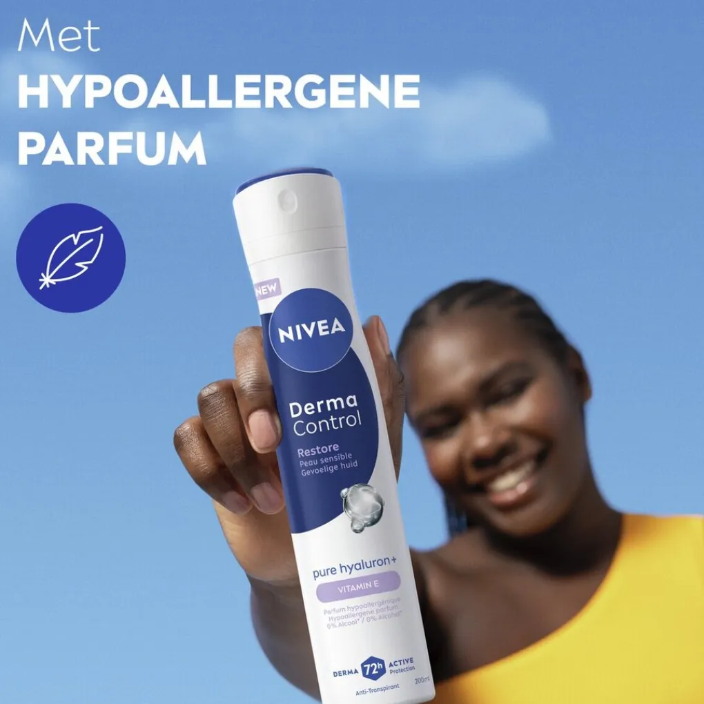 Nivea Deospray>Derma Control Restore Antitranspirant Spray