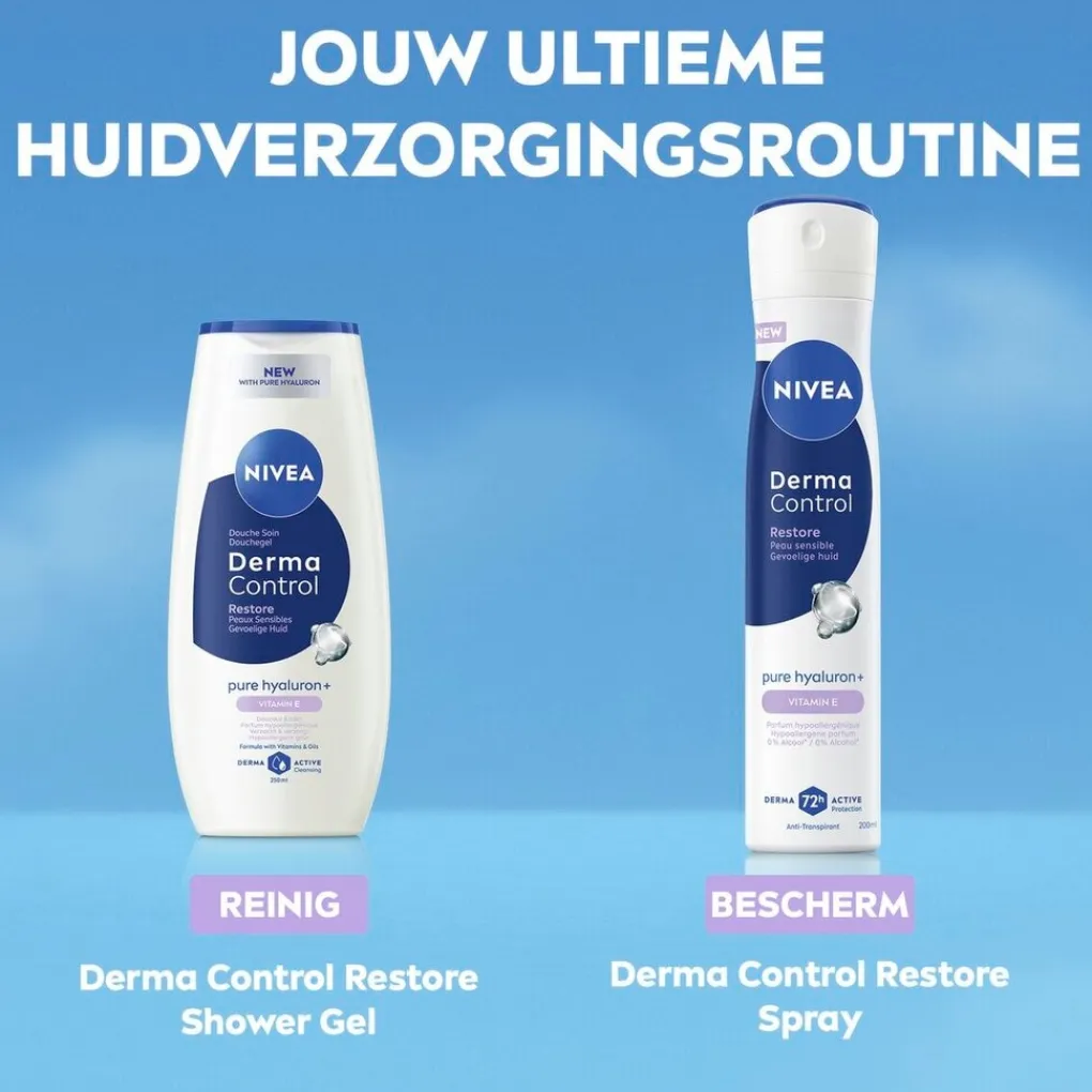 Nivea Deospray>Derma Control Restore Antitranspirant Spray
