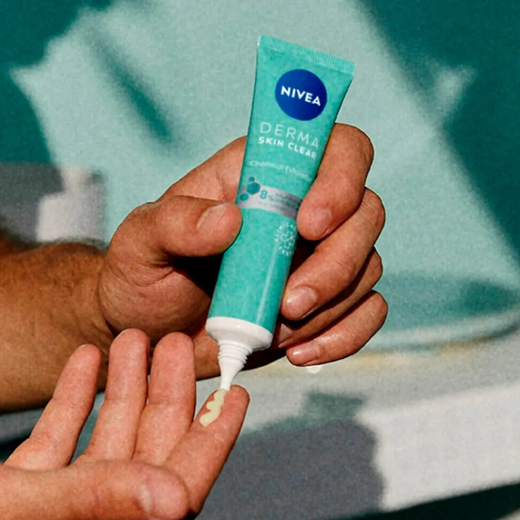 Nivea Skincare Exfoliant>NIVEA Derma Skin Clear Dagelijks Verzorgende Nachtexfoliant