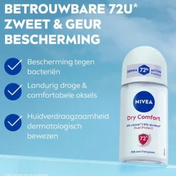 Nivea Deoroller>Dry Comfort Antitranspirant Roller