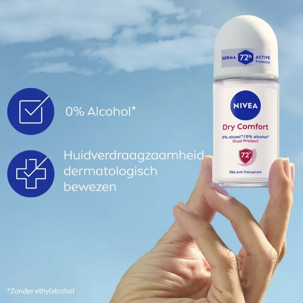 Nivea Deoroller>Dry Comfort Antitranspirant Roller