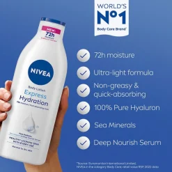 Nivea Bodylotion>Express Hydratation Bodylotion