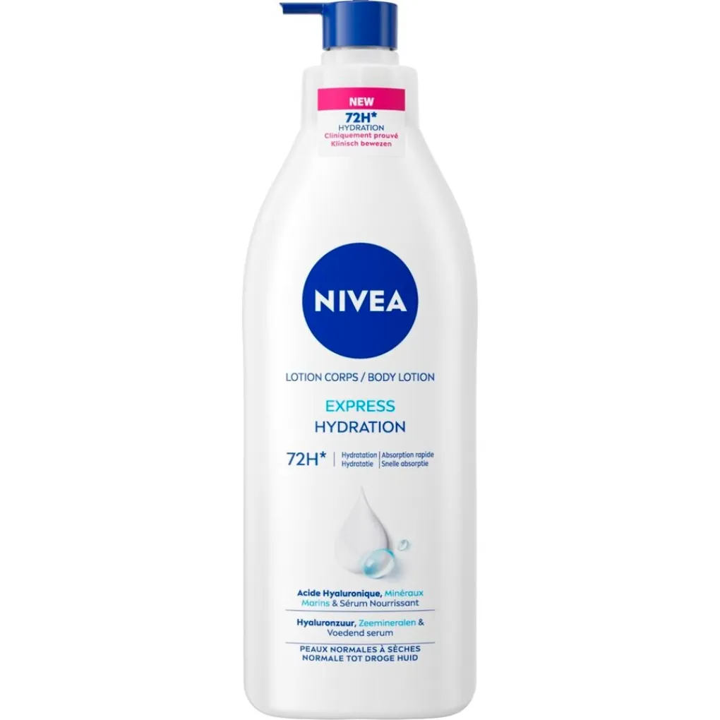 Nivea Bodylotion>Express Hydratation Bodylotion met Pomp