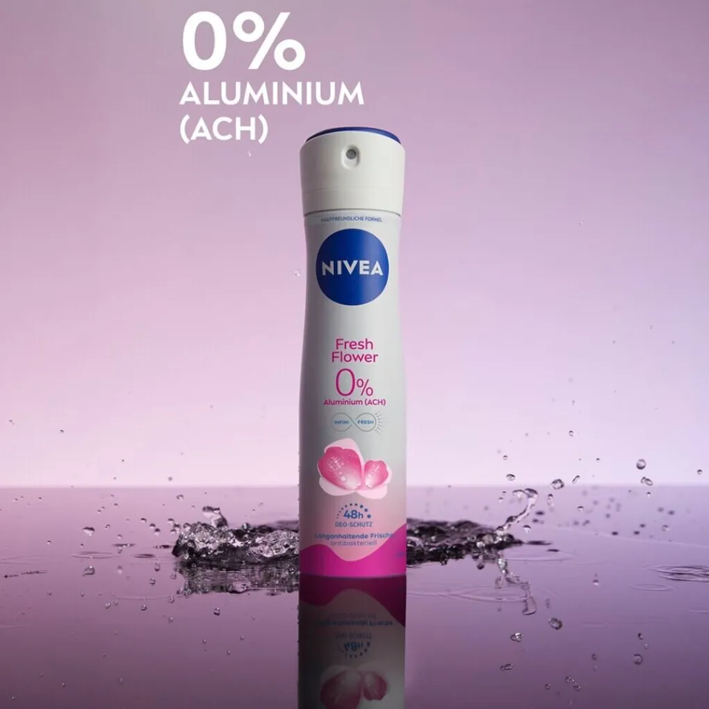 Nivea Deospray>Fresh Flower Deodorant Spray