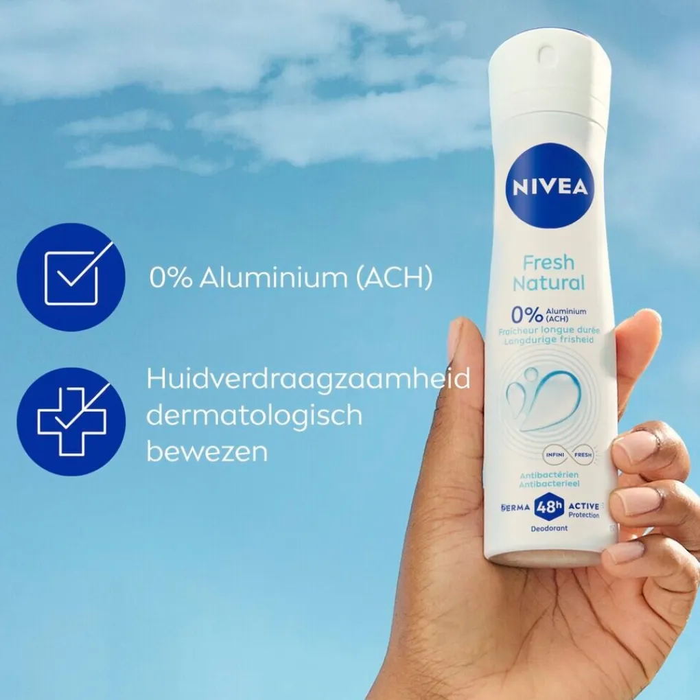 Nivea Deospray>Fresh Natural Deodorant Spray