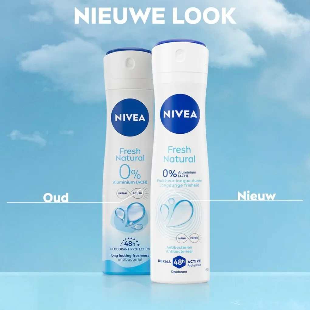 Nivea Deospray>Fresh Natural Deodorant Spray