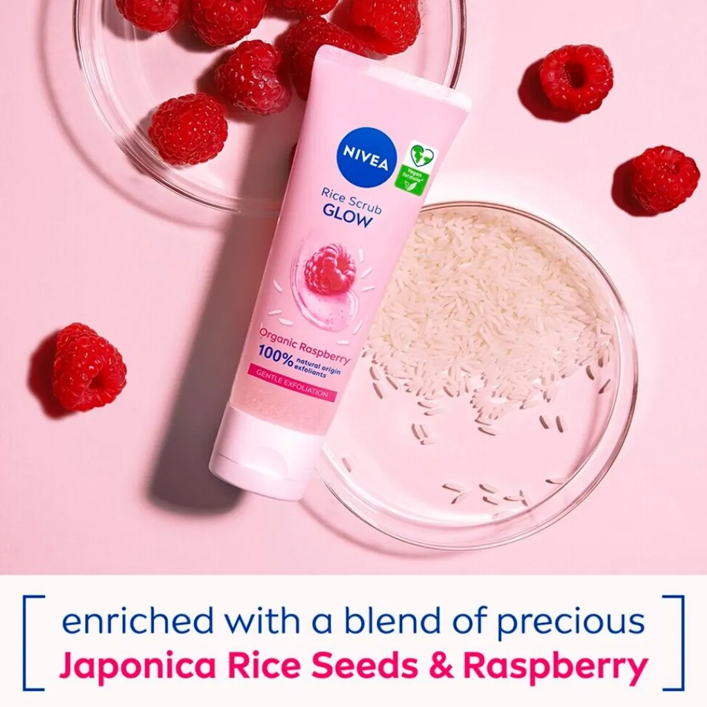 Nivea Skincare Gezichtsreiniging>NIVEA Glow Rijstscrub