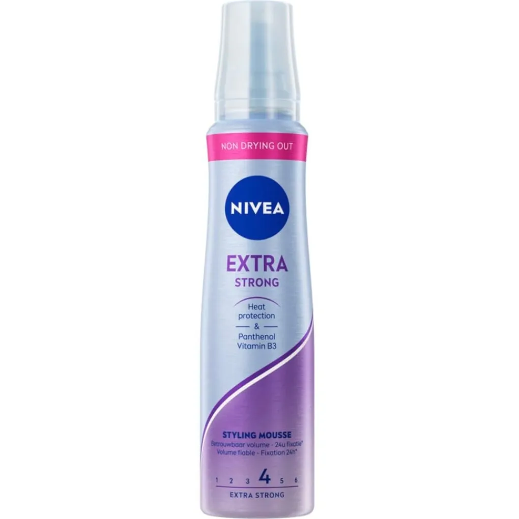 Nivea Haarmousse>Hold 4 Extra Strong Styling Mousse