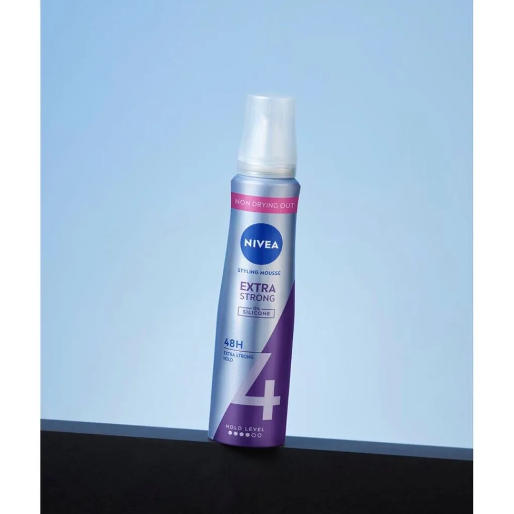 Nivea Haarmousse>Hold 4 Extra Strong Styling Mousse