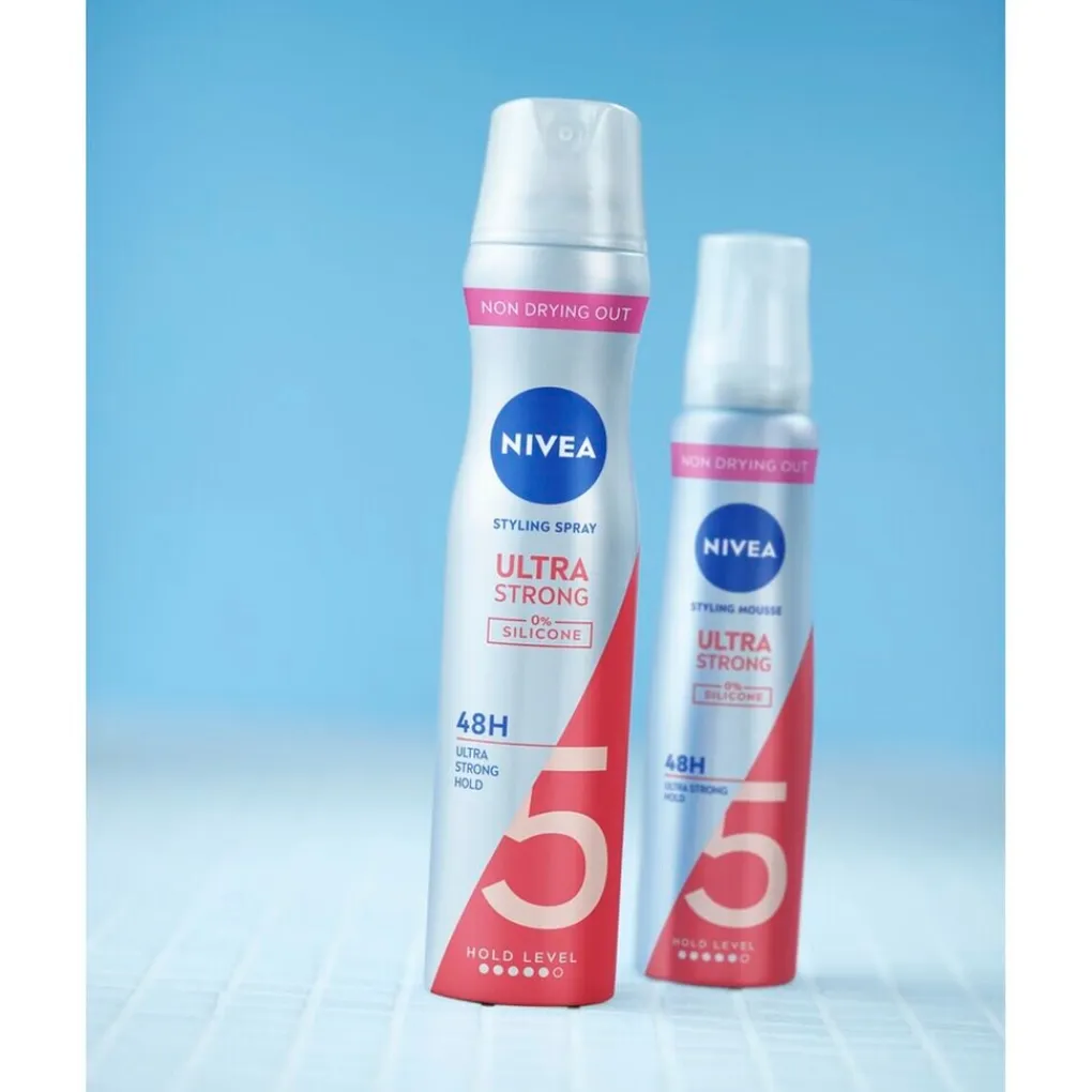 Nivea Haarmousse>Hold 5 Ultra Strong Styling Haarmousse