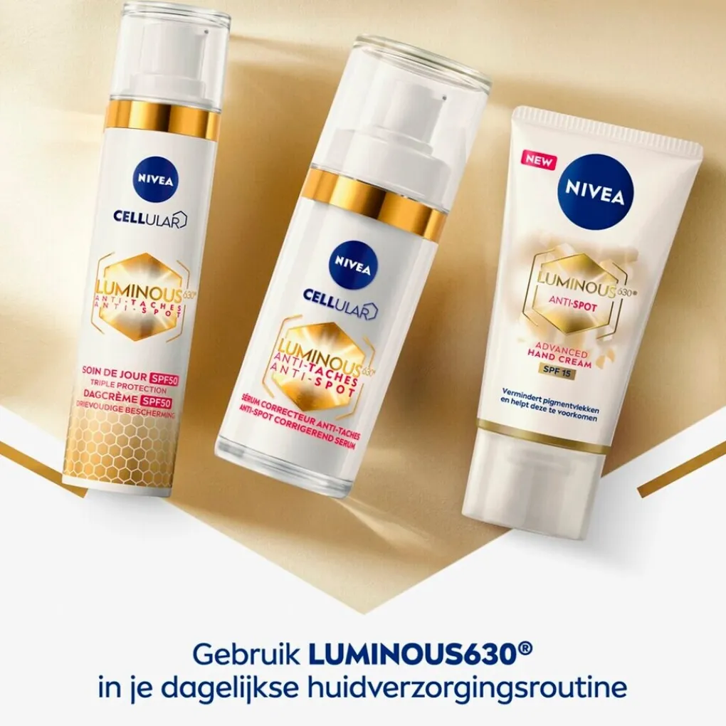 Nivea Handcrèmes>Luminous630 Anti-Spot SPF15 Corrigerende Handcrème
